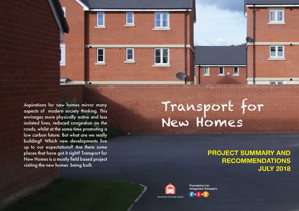 Review: Transport for New Homes – What Needs to Change?